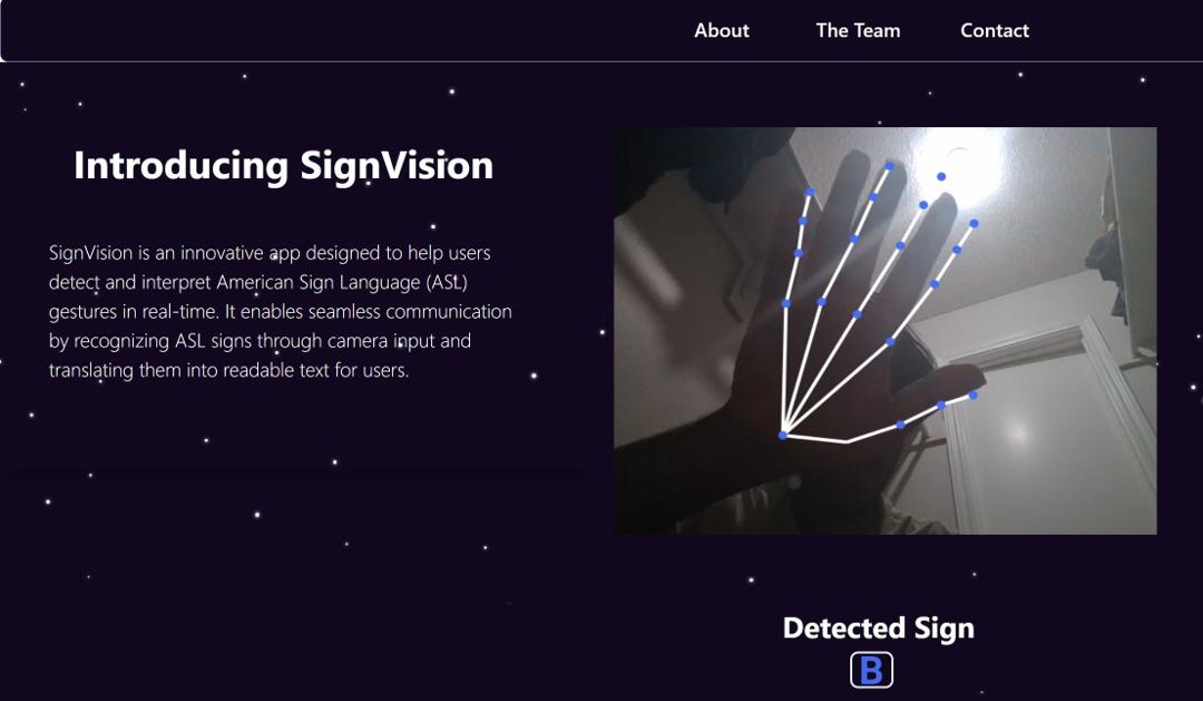 Sign Vision - ASL Detector